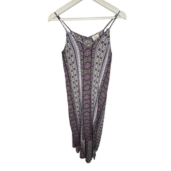 Knox Rose Dress Womens XS Floral Cottagecore Peasant Prairie Sundress High Low - Picture 1 of 12